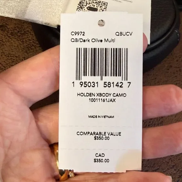 Coach Camo Holden Crossbody C9972 2022 Multi Pouch Convertible Unisex BNWT $350 - Picture 11 of 12